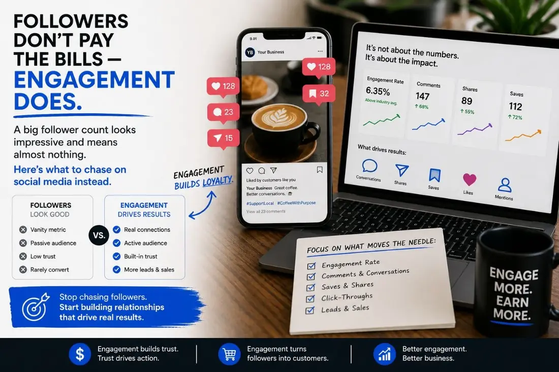 Followers Don't Pay the Bills — Engagement Does