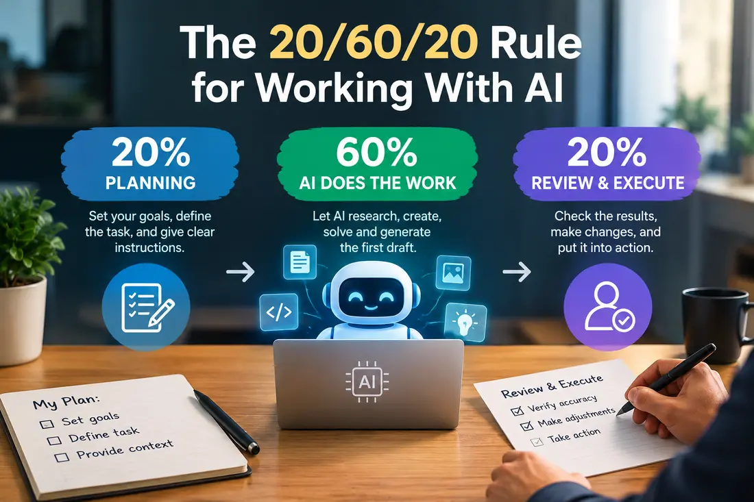 The 20/60/20 Rule for Working With AI